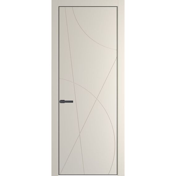Межкомнатная дверь 4PA кремовая магнолия глухая