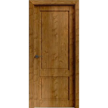 Межкомнатная дверь экошпон Сицилия 90001 орех светлый глухая