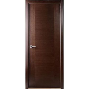 Межкомнатная дверь шпонированная Belwooddoors Классика Люкс венге глухая