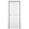 Межкомнатная дверь эмаль 1001 M1 белая глухая
