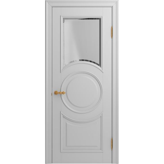 Межкомнатная дверь массив бука Viporte Лацио Амбиенте аворио остеклёние 1