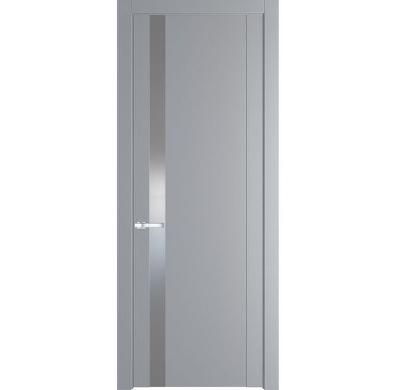 Межкомнатная дверь 1.2P смоки остеклённая