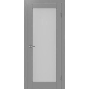 Межкомнатная дверь Тоскана 601.2 серый со стеклом