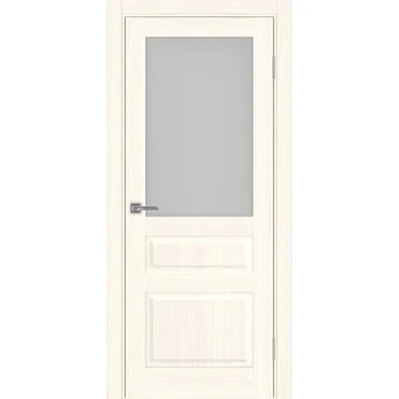 Межкомнатная дверь Тоскана 631.211 ясень светлый со стеклом