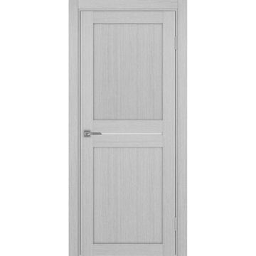 Межкомнатная дверь экошпон Турин 520.121 серый дуб остеклённая