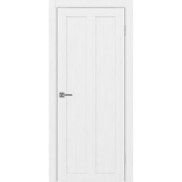 Межкомнатная дверь экошпон Турин 521.11 белый лёд глухая
