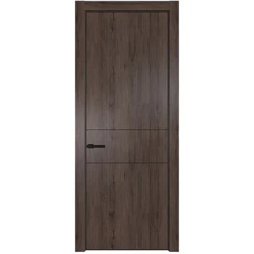 Межкомнатная дверь 14NA дуб тобакко глухая