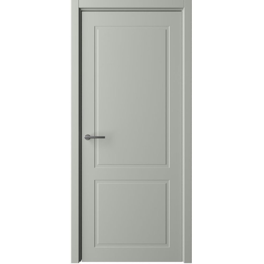 Межкомнатная дверь эмаль СтильНео 2 серая глухая