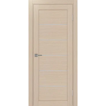 Межкомнатная дверь экошпон Турин 506.12 белёный дуб остеклённая