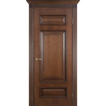 Межкомнатная дверь шпон Рим коньяк светлый глухая