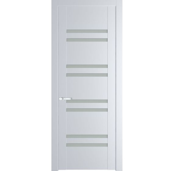 Межкомнатная дверь эмаль Profil Doors 1.6P вайт остеклённая