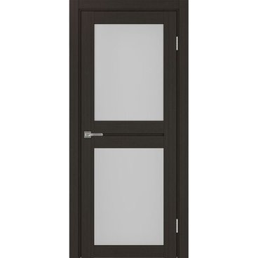 Межкомнатная дверь экошпон Турин 520.212 венге остеклённая