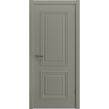 Межкомнатная дверь эмаль Турин 2 мокко глухая