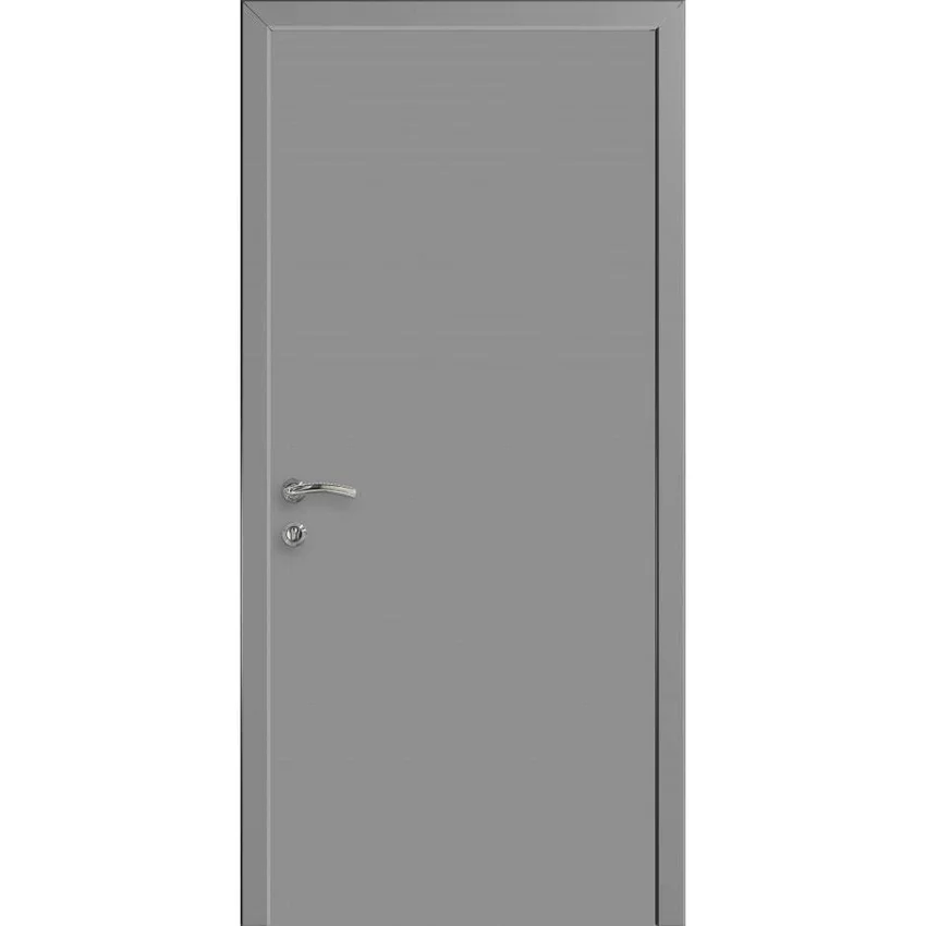 Дверь противопожарная деревянная CPL EI30 серый RAL 7040