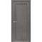Межкомнатная дверь экошпон 82001 лофт тёмный глухая
