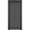 Фото противопожарной двери 1001 чёрная эмаль EIS60