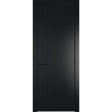 Межкомнатная дверь 12PA блэк глухая