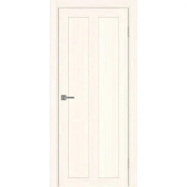 Межкомнатная дверь экошпон 521.11 ясень светлый глухая