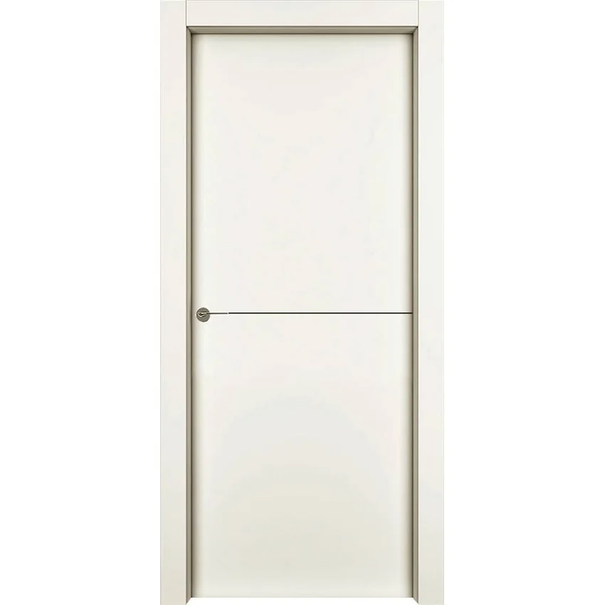 Межкомнатная дверь эмаль 1001 M1 RAL 9001 глухая
