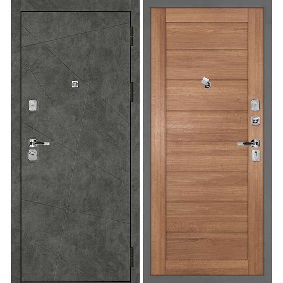 Входная дверь Урбан-127 панель сборная миндаль