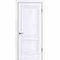 Межкомнатная дверь экошпон ДП-61 white pearl глухая