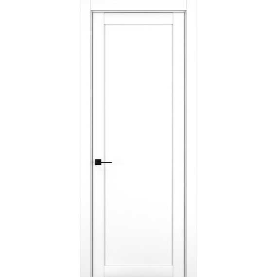 Фото межкомнатной двери керамик FL 4 снежный глухая