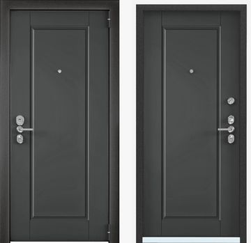 Входная стальная дверь Torex Ultimatum Next панель UC-4 цвет графит матовый с двух сторон