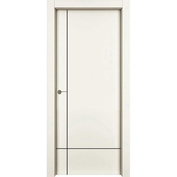 Межкомнатная дверь эмаль 1001 M3 RAL 9001 глухая