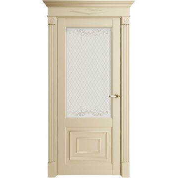 Межкомнатная дверь экошпон Uberture Florence 62002 серена керамик остеклённая