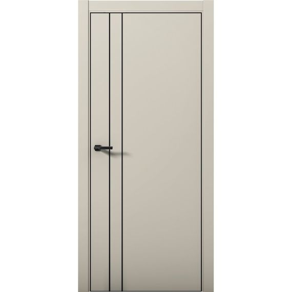 Межкомнатная дверь Палладий 4 силк грей глухая