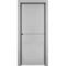 Межкомнатная дверь эмаль 1001 M1 серая глухая