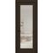 Фото межкомнатной двери керамик SC 2 коричневый остеклённая