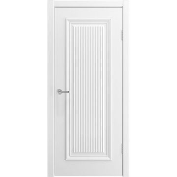 Межкомнатная дверь эмаль Парма 1 В2 белая глухая