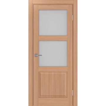 Межкомнатная дверь Тоскана 630.221 ясень тёмный со стеклом