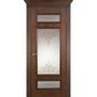 Фото двери Рим коньяк светлый стекло Кристалл 3