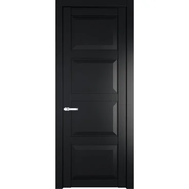 Межкомнатная дверь 1.4.1PD блэк глухая