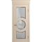 Межкомнатная дверь массив бука Viporte Лацио Амбиенте ваниль остекление 3