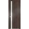 Межкомнатная дверь 1.2N дуб тобакко остеклённая