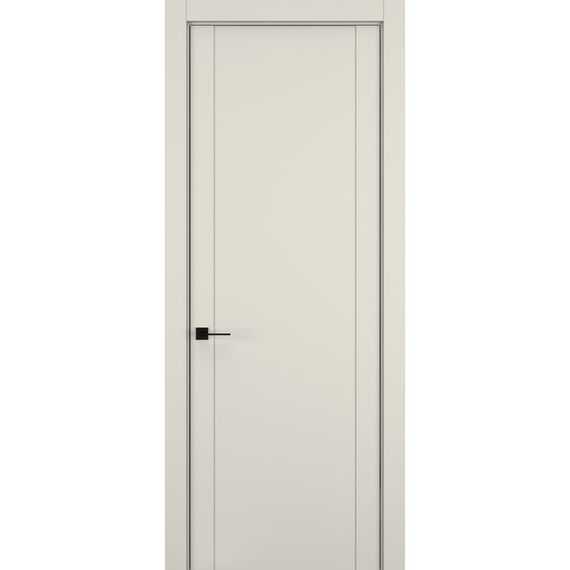 Фото межкомнатной двери керамик FL 1 жемчужный глухая