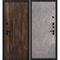 Входная дверь Лофт-1 дуб коньяк патина панель гладкая бетон