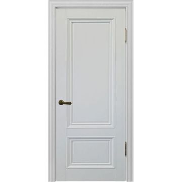 Межкомнатная дверь экошпон Алтай 802 barhat light grey глухая