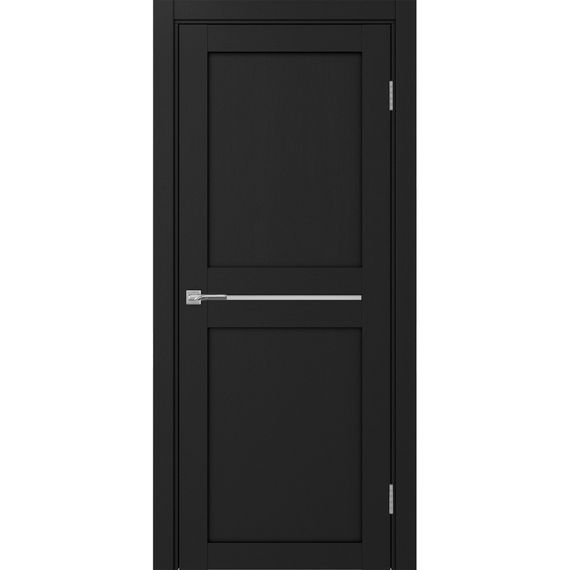 Фото двери из экошпона Турин 520.121 антрацит остеклённая