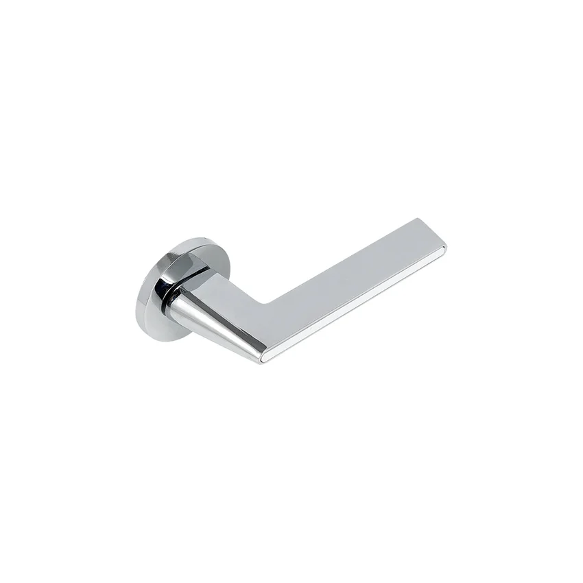 Дверная ручка ADDEN BAU RIVER S-486 CHROME / WHITE