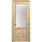 Межкомнатная дверь массив дуба без сучка Дверцов Ливорно остеклённая