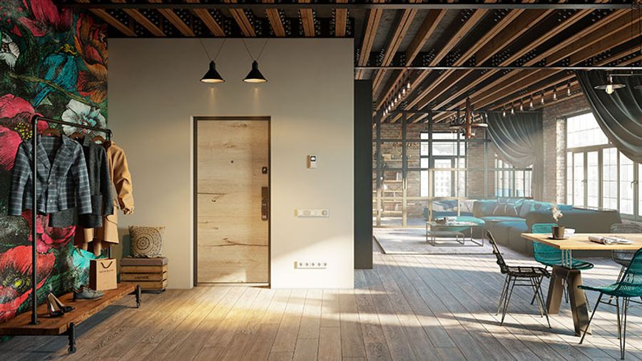 Особенности монтажа металлических входных дверей