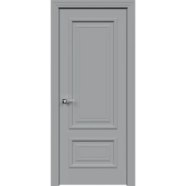 Межкомнатная дверь эмаль Прованс 2 серая глухая