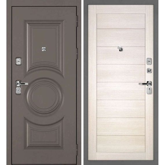 Входная дверь Плаза-177 панель сборная сандал бежевый