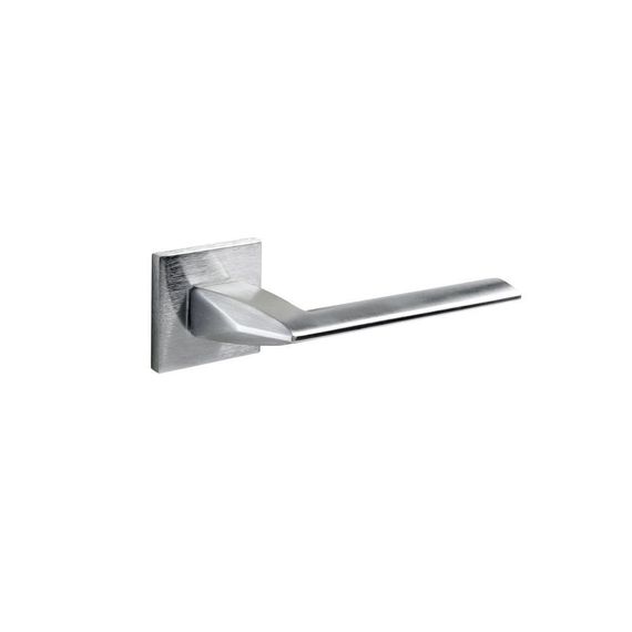 Дверная ручка Fimet for Рrofil Doors Pura на розетке 213 хром матовый