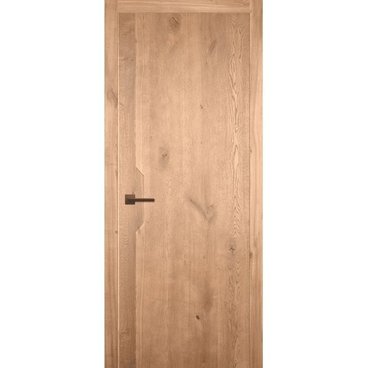 Межкомнатная дверь массив дуба Легно 5 дуб натуральный глухая