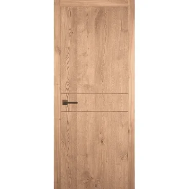 Межкомнатная дверь массив дуба Легно 8 дуб натуральный глухая